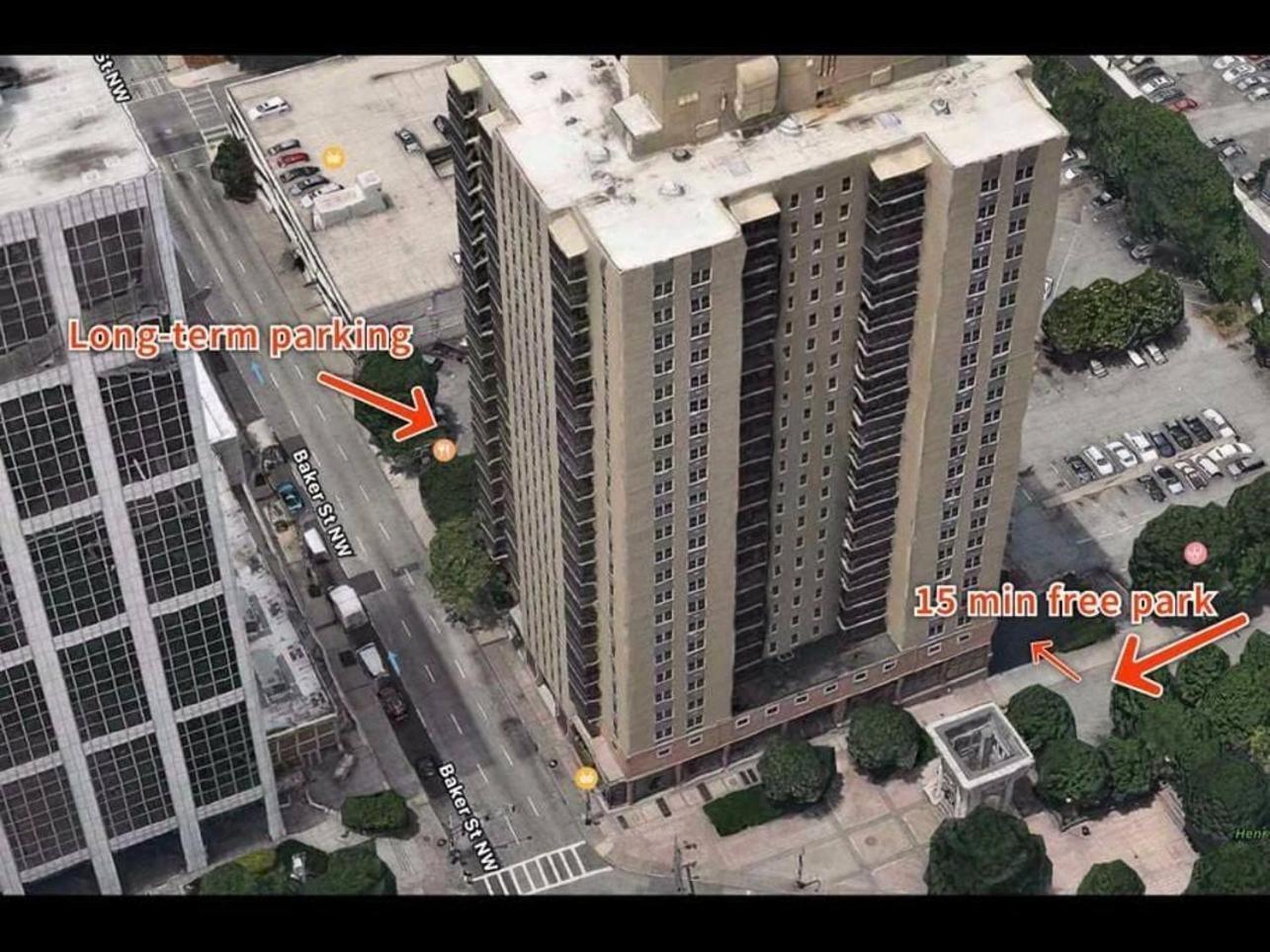 Stayatl High Rise Condo Downtown Atl With Views Atlanta Bagian luar foto